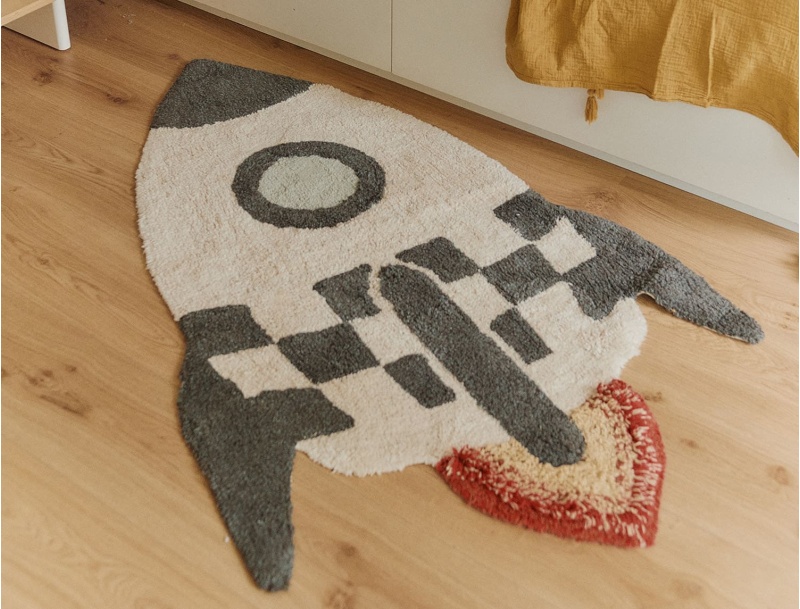 TAPIS FUSEE LAVABLE