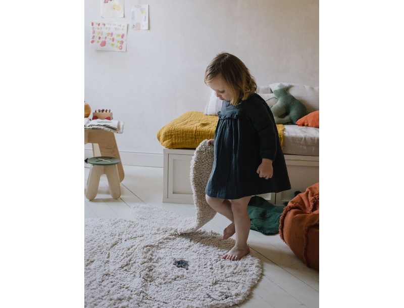 WASCHBARER HASEN-TEPPICH