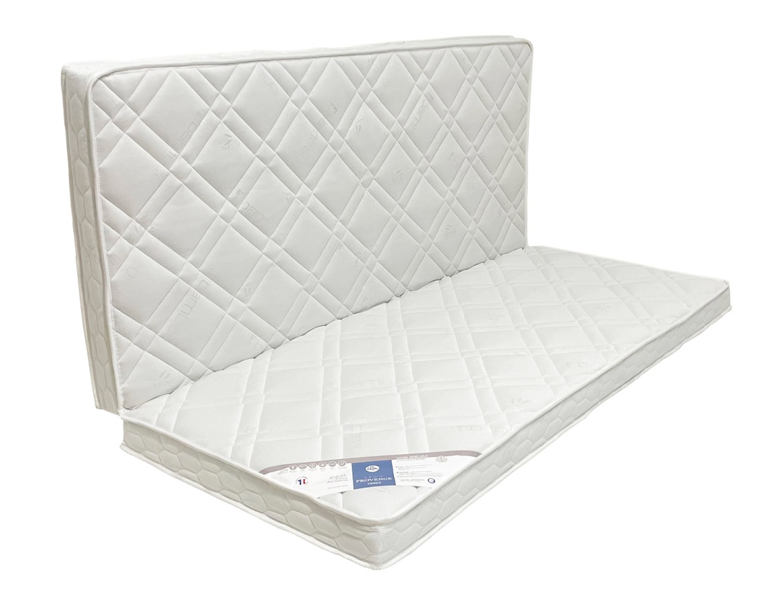 Matelas 90x200 transformable en couchage 180x200