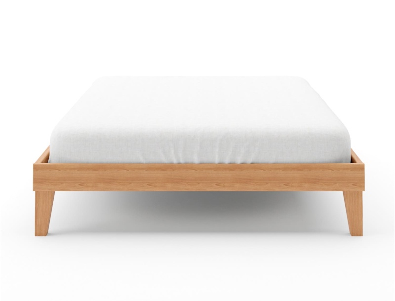140x190 solid beech Baden bed