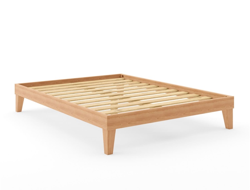 140x190 Baden bed frame with solid pine slats