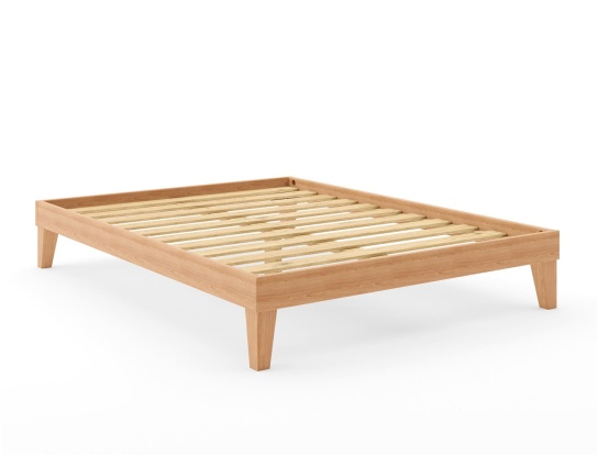 140x190 Baden bed frame with solid pine slats