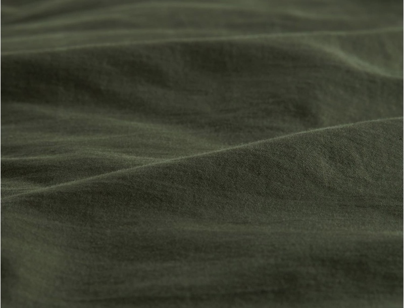 Housse de couette Vert Cyprès satin de coton