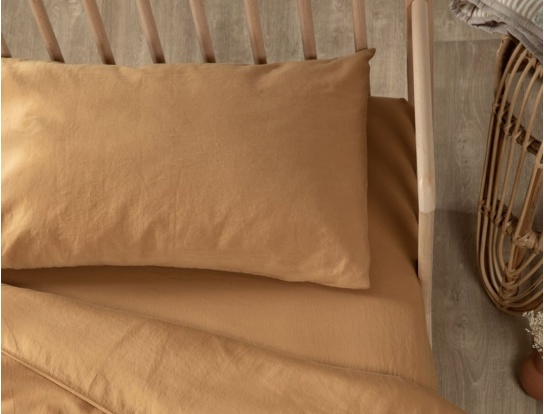 Baby pillowcase 40x60cm 120 thread count Amber