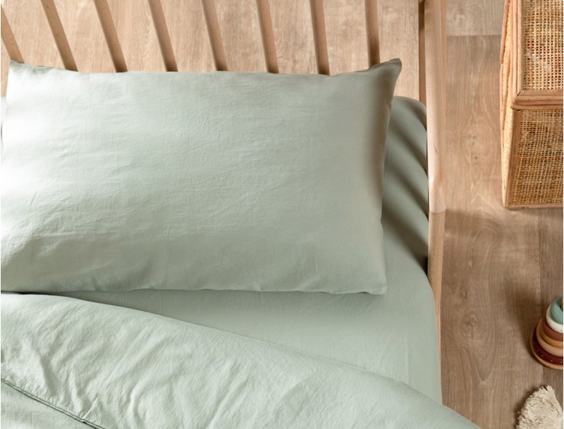Funda de almohada para bebé 40x60cm 120 hilos Tilo
