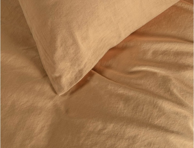 Federa per cuscino per adulti 50x70cm in raso di cotone Ambre
