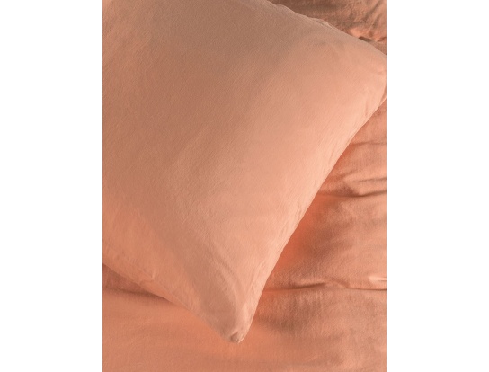 Kinderkopfkissen 60x60cm Peach GOTS-zertifiziert