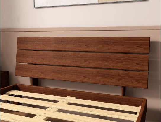Hoofdeinde trio voor Baden Noyer bed in massief beukenhout