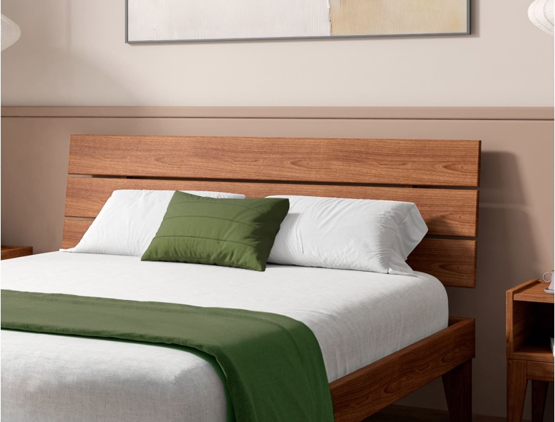 Trio headboard for bed 160 Baden Walnut