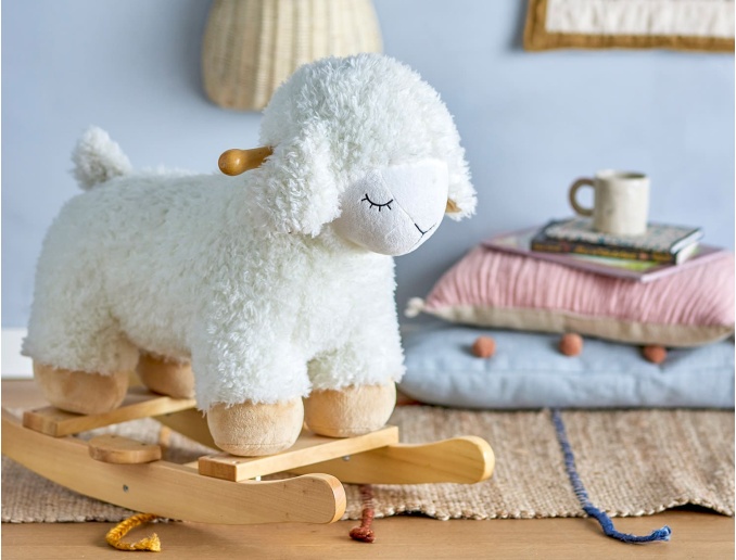 Schommelend speelgoed Laasrith Schaap