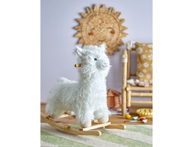 Jouet à bascule Lama Kinto Blanc
