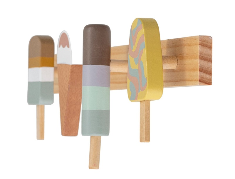 Colorful Bloomingville children's coat rack