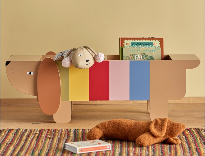 Houten kinderboekenkast Charlie
