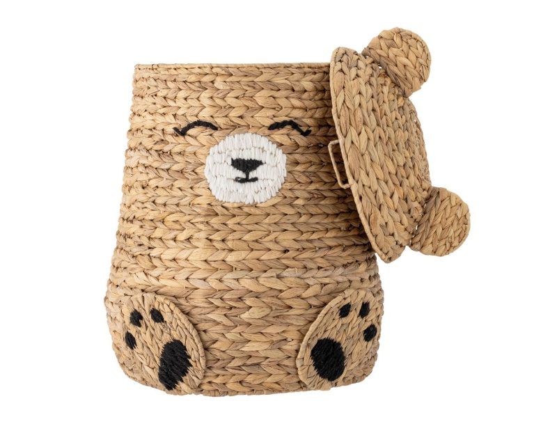 Panier de rangement en fibres naturelles Timone pour enfant