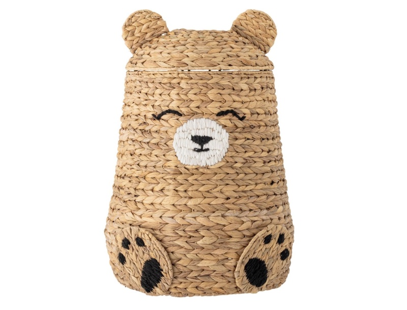 Panier de rangement avec couvercle amovible Timone Bloomingville