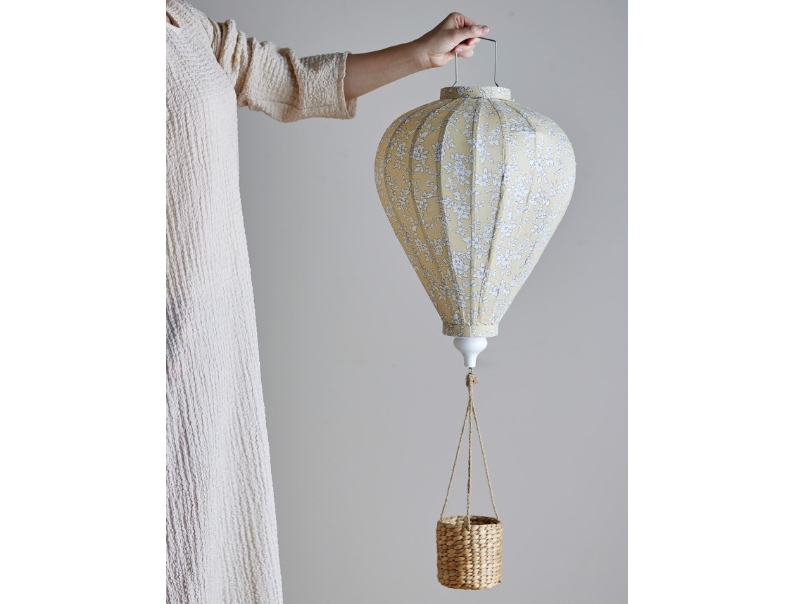 Hangend luchtballonspeelgoed Pomp Mobile Geel