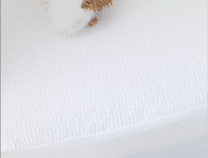 Matrasbeschermer voor babybed 60x120cm in 100% katoen