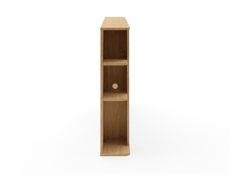 Overview of the side storage compartments of the Adèle headboard