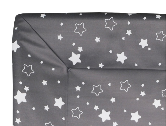 Close-up of the Toise Black Stars changing mat