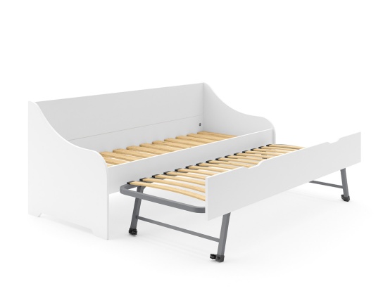 Cama nido Calli blanca con dos somieres