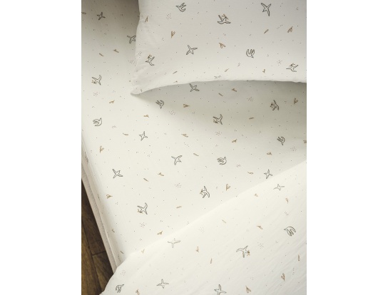 Fitted sheet for child's bed 90x190 Organic Cotton