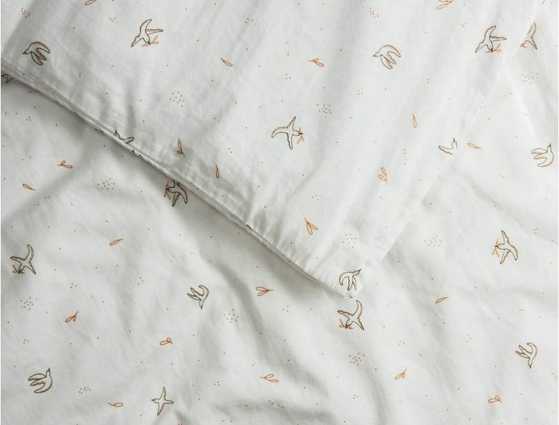 Housse de couette collection L'envolée agréable au toucher