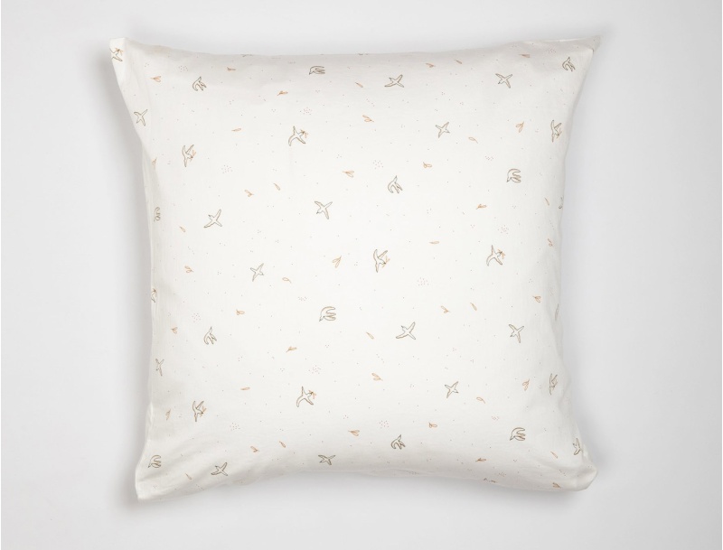 Pillowcase in organic cotton collection the flight