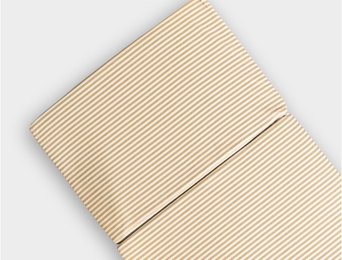 Opvouwbare matras 70x180 Biologisch katoen Gestreept Amber