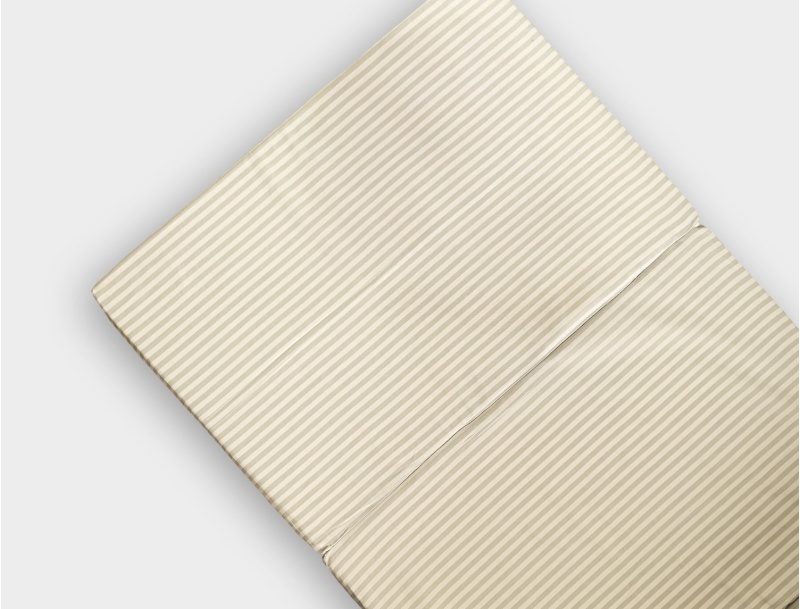Materasso pieghevole 70x180 Cotone biologico Rigato Tiglio