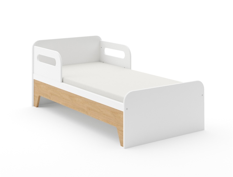 Lit bébé évolutif combiné Calisson en position petit lit bébé couchage 70x140 cm