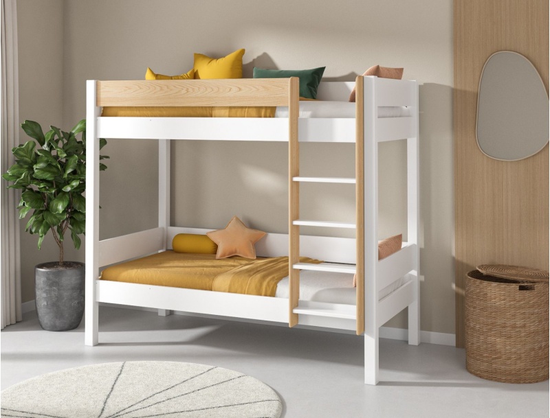 Letto a castello Landes in pino