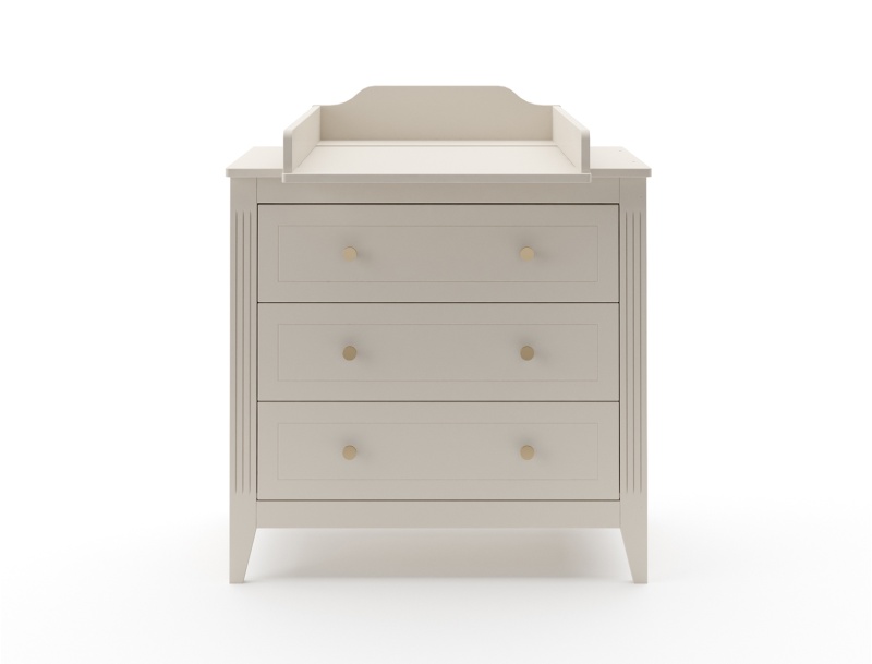 Removable changing table compatible only with Héritage Cream dresser