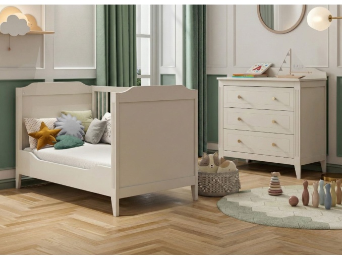 Chambre bébé évolutive Héritage Crème