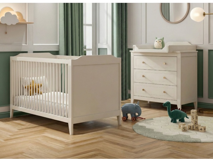 Chambre bébé duo Héritage Crème