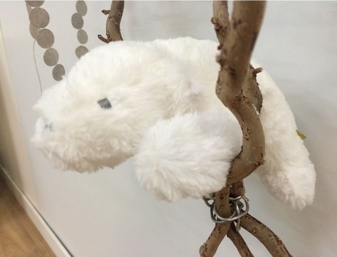 Weißer Eisbär "Ice" 25cm