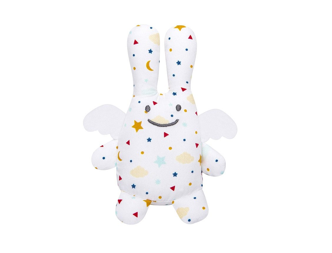 Ange Lapin étoiles et nuages 18CM