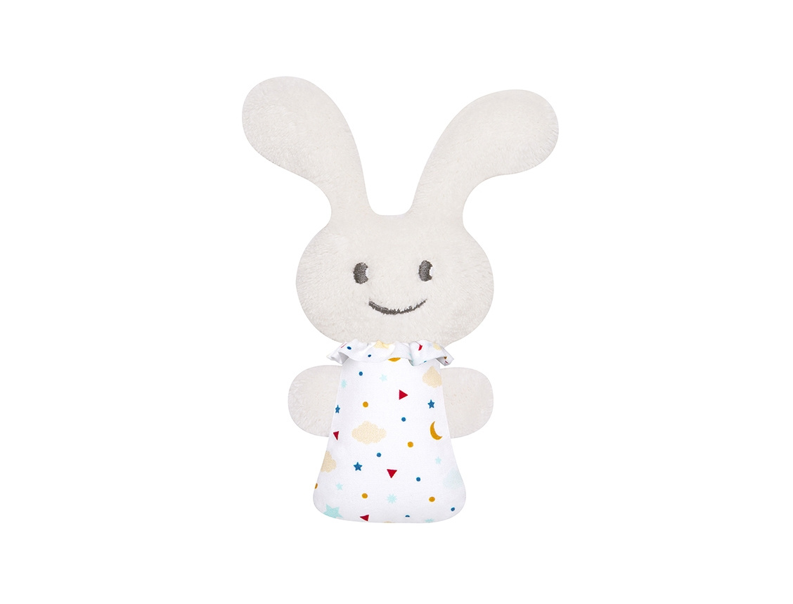 Stars and clouds Funny Bunny mini rattle 16cm Stars and clouds Funny Bunny mini rattle 16cm