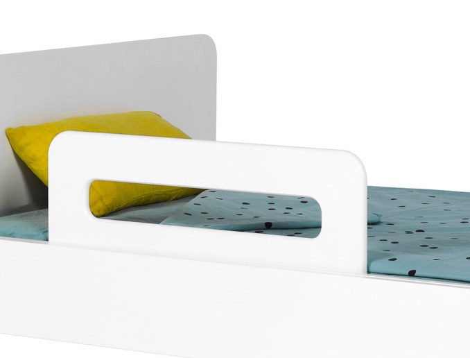 Sponda del letto per bambini Bali Bianco 70cm