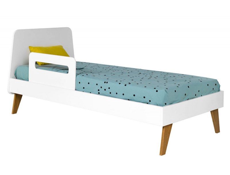 Bali White children's bed rail 70cm