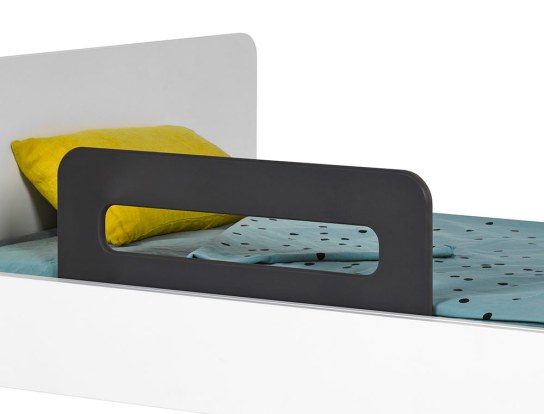 Anthracite Bali children's bed rail 70cm