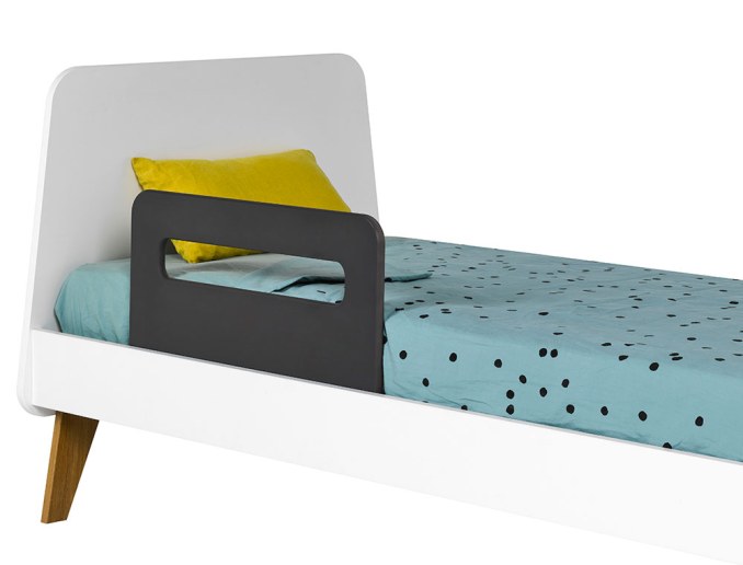 Barrera de cama infantil Antracita Bali 70cm