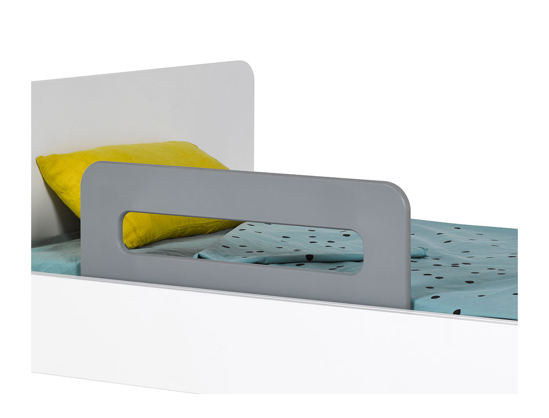 Flannel Gray Bali children's bed rail 70cm