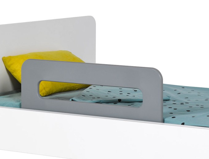 Sponda per letto bambino Grigio Flanella Bali 70cm