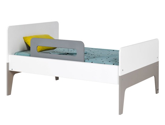 Bedhek voor kinderbed Flanel Grijs Bali 70cm