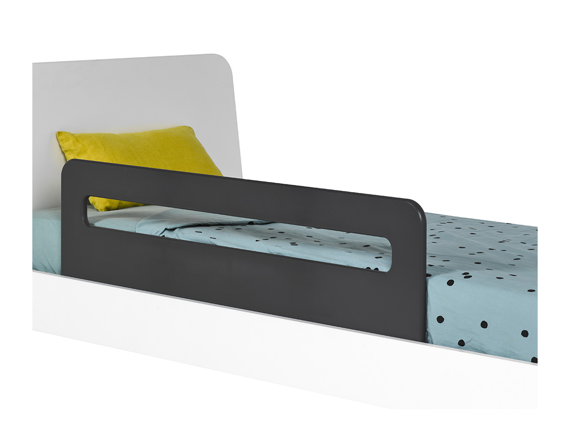 Anthracite Bali children's bed rail 123cm