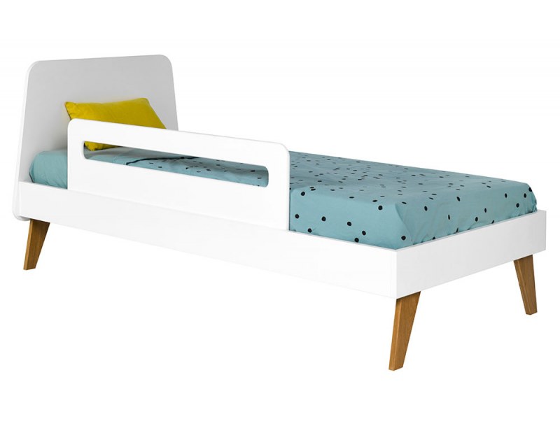 Kinderbedhek Wit Bali 123cm