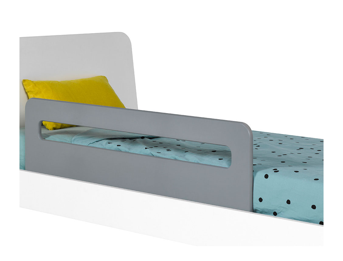 Sponda per letto bambino Grigio Flanella Bali 123cm