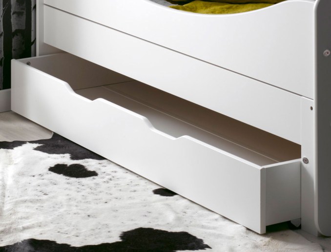 Lade van het witte Feroe evolutionair kinderbed