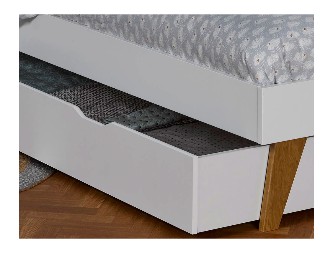 Lade van het Evidence bed wit 90x200
