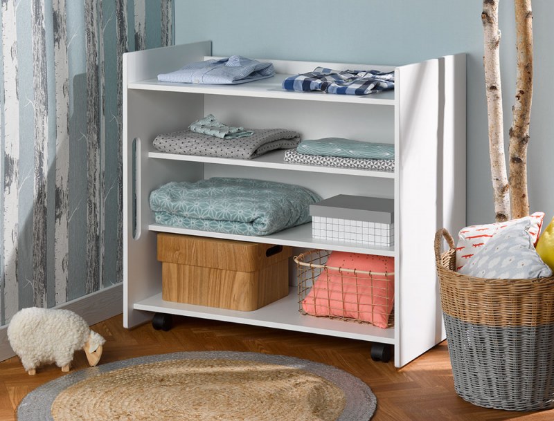 White Plume storage shelf